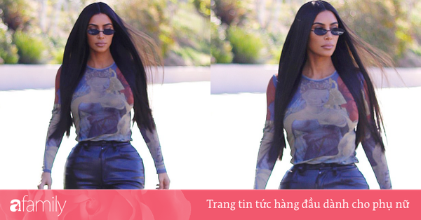 Vòng 3 ngoại cỡ của Kim Kardashian lại gây tranh cãi: Body đồng hồ cát tiêu chuẩn hay càng nhìn càng dị?