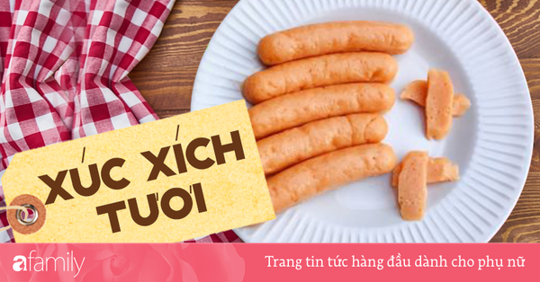 Đừng mua xúc xích cho con nữa, các mẹ hãy tự làm xúc xích tươi theo cách này cực dễ!