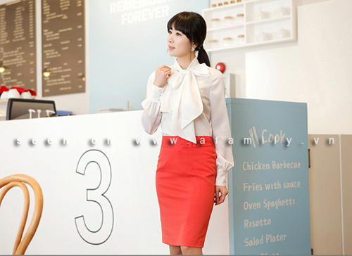 Chân váy công sở váy bút chì dáng ngắn màu đen+đỏ (M01) ( ib nếu theo số đo  riêng) | Shopee Việt Nam