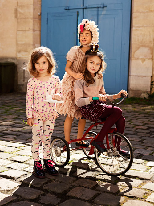 Xu hướng Thu/Đông cho bé từ lookbook H&M, Zara, Gap 