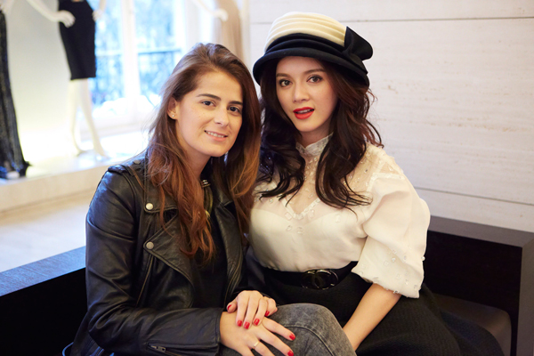 L&yacute; Nh&atilde; Kỳ mua sắm tại Paris 