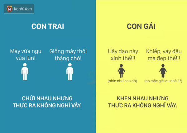 11 điểm khác nhau chuẩn không cần chỉnh của con trai và con gái - Ảnh 8.