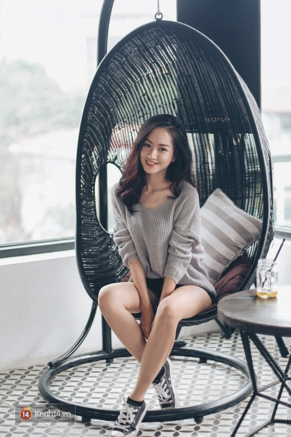L&ecirc; Vi: C&ocirc; nữ sinh H&agrave; Nội sở hữu nụ cười xinh chết người - Ảnh 7.