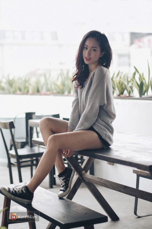 L&ecirc; Vi: C&ocirc; nữ sinh H&agrave; Nội sở hữu nụ cười xinh chết người - Ảnh 12.