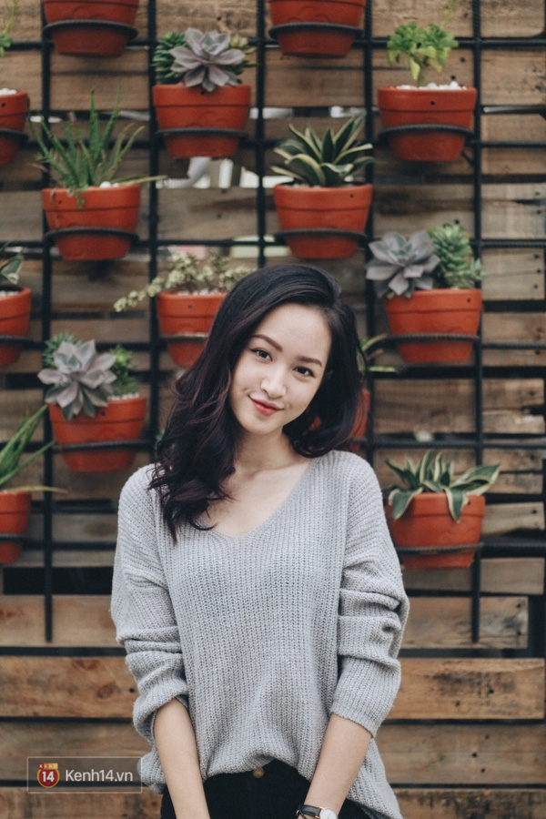 L&ecirc; Vi: C&ocirc; nữ sinh H&agrave; Nội sở hữu nụ cười xinh chết người - Ảnh 13.