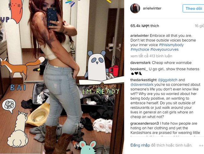 Nàng béo Ariel Winter đã có một màn đáp trả vô cùng cứng khi bị chê bai về ngoại hình - Ảnh 3. Nàng béo Ariel Winter đã có một màn đáp trả vô cùng cứng khi bị chê bai về ngoại hình - Ảnh 3.