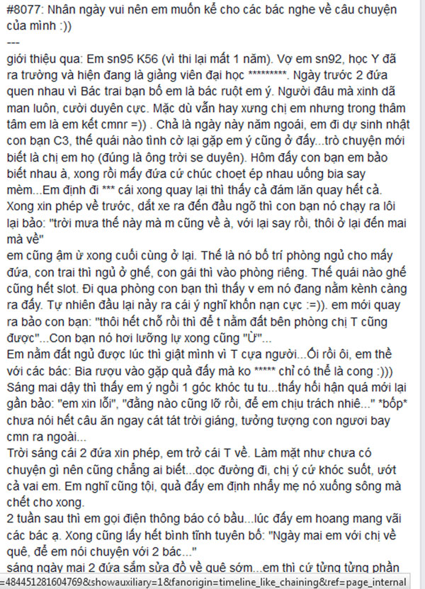 Câu chuyện nữ SV trường Y để dính bầu và lấy phi công gây tranh cãi - Ảnh 2.