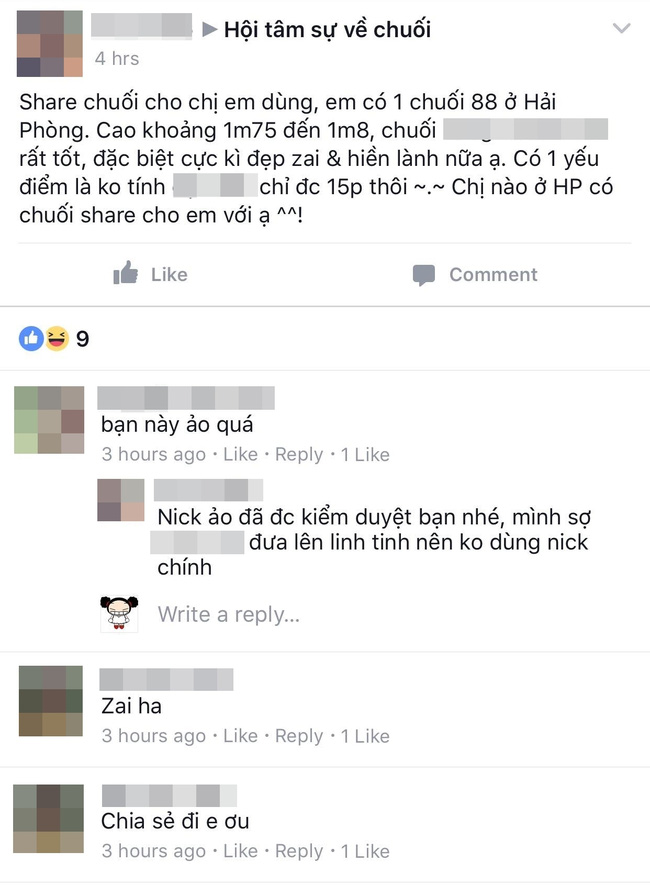 Chăn chuối – Thú vui có thật và gây sốc của chị em trên mạng - Ảnh 4.