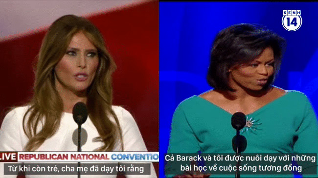 Nghe đoạn clip này bạn sẽ hiểu vì sao Melania Trump đạo văn phu nhân Michelle Obama! - Ảnh 2.