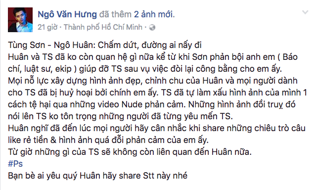 Mệt lắm rồi! Tùng Sơn lại lên tiếng vạch mặt bạn trai soái ca lừa tình, lừa cả tiền! - Ảnh 3.