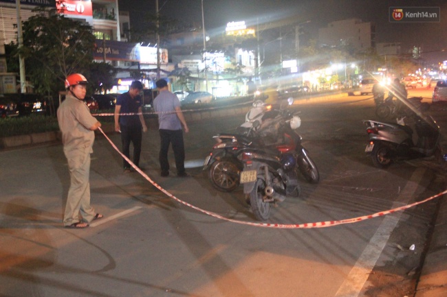 Sài Gòn: Nam thanh niên rút dao đâm người trọng thương sau va chạm giao thông - Ảnh 1.