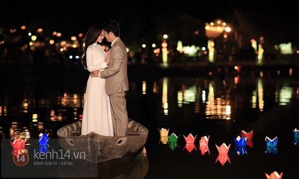 Ảnh cưới trên sông lãng mạn của Nhật Kim Anh 9