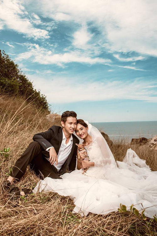 Lê Thúy tung ảnh cưới lãng mạn chụp ở Phan Thiết 1