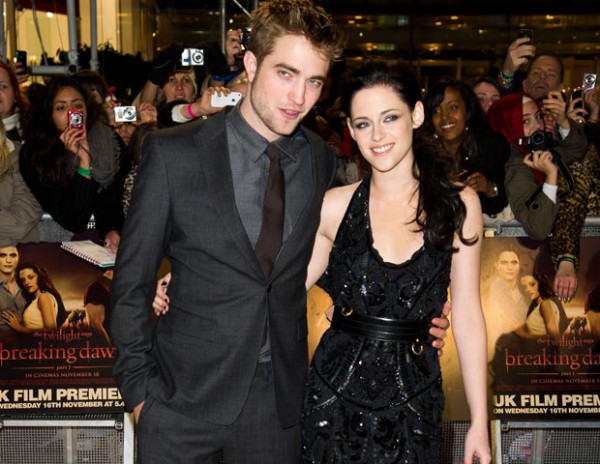 Kristen Stewart and boyfriend Robert Pattinson