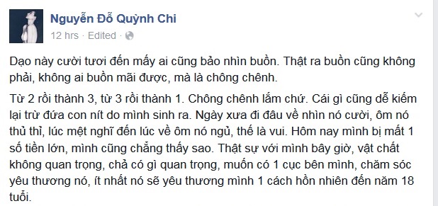 MC Quỳnh Chi chông chênh