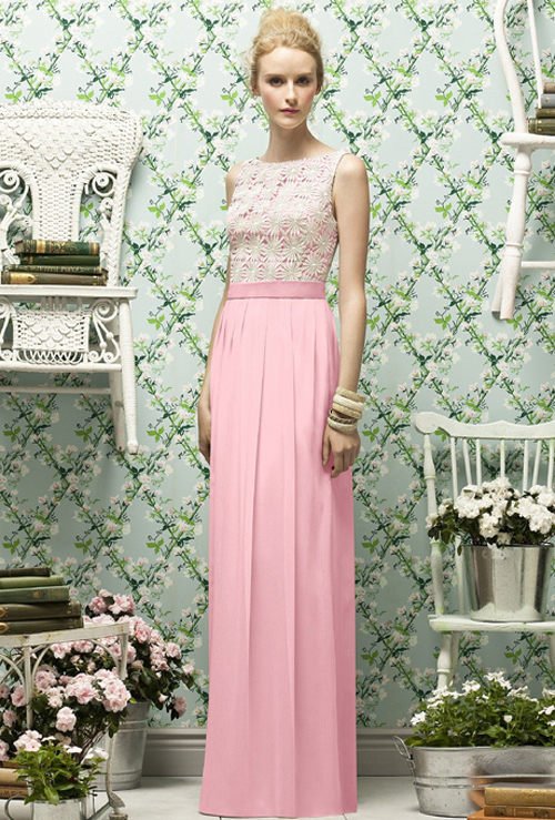 Xu hướng váy phù dâu tone màu pastel 2014 4