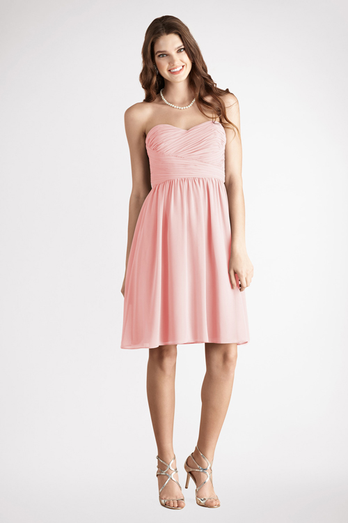 Xu hướng váy phù dâu tone màu pastel 2014 2