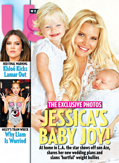 Jessica Simpson khoe ảnh con trai trên tạp chí 1