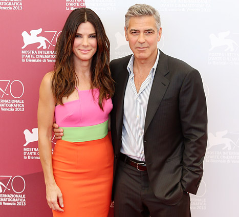 Con trai Sandra Bullock thích ở cạnh George Clooney hơn mẹ  2