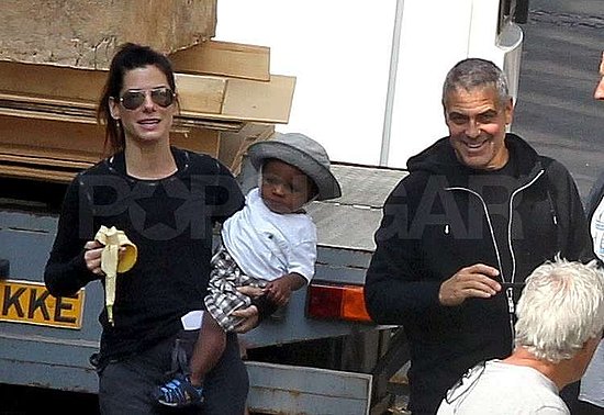 Con trai Sandra Bullock thích ở cạnh George Clooney hơn mẹ  3