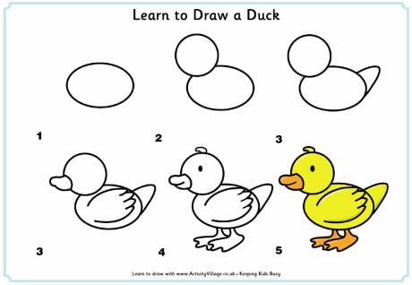 Những bức tranh đơn giản giúp bố mẹ học vẽ cùng con