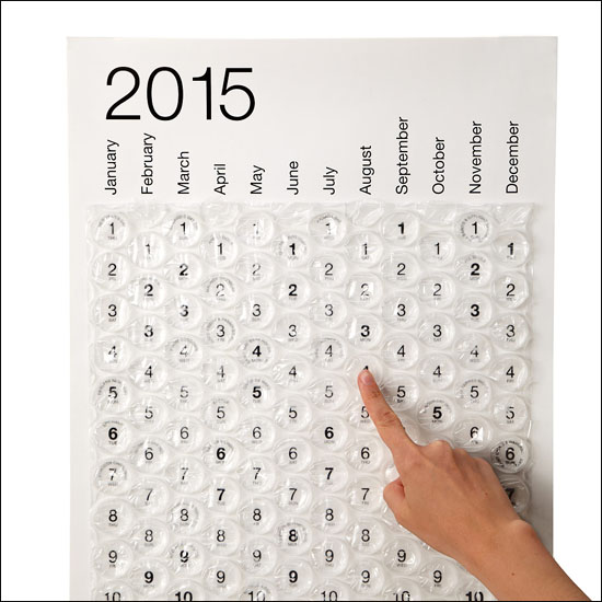 10 mẫu lịch treo tường độc và lạ cho năm mới 2015 20