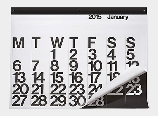 10 mẫu lịch treo tường độc và lạ cho năm mới 2015 7