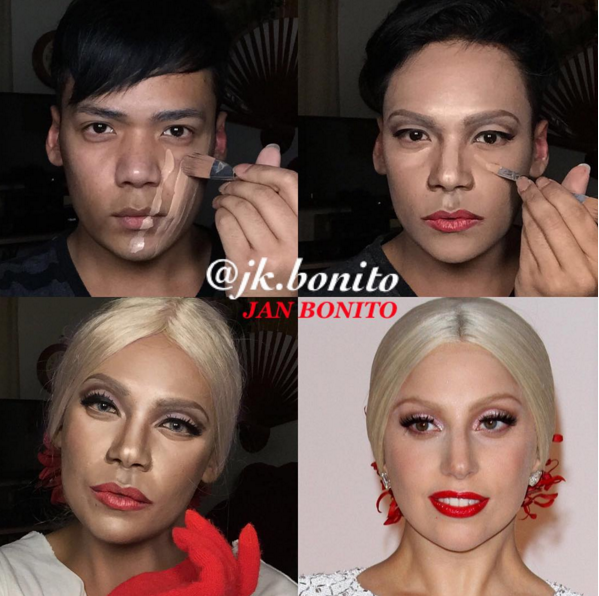 Những chàng trai trang điểm khiến phái đẹp cũng phải ngỡ ngàng Những chàng trai trang điểm khiến phái đẹp cũng phải ngỡ ngàng