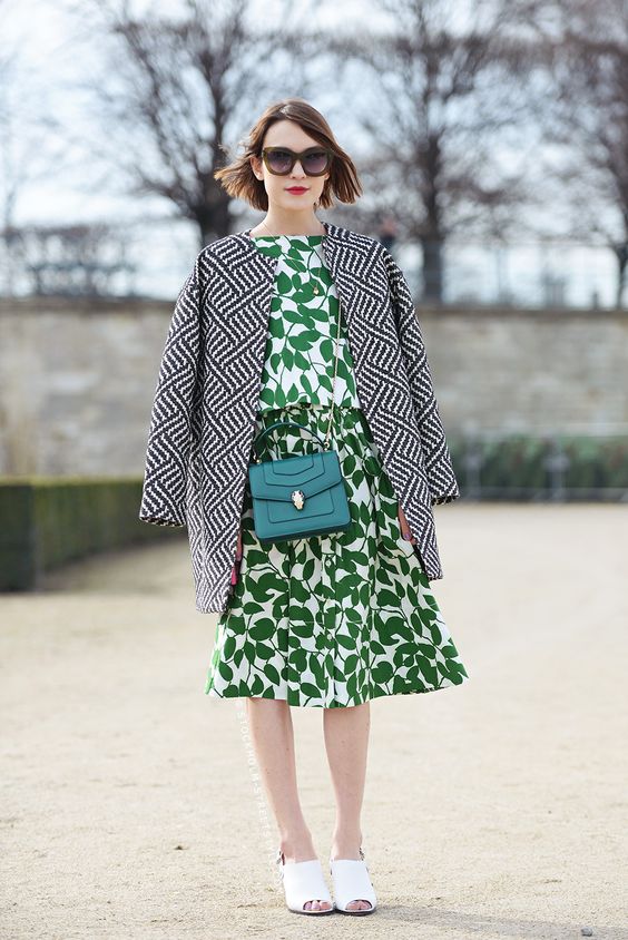 Print Mixing street style