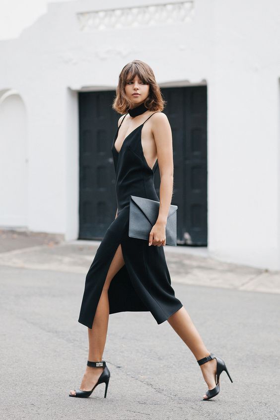 váy slip dress