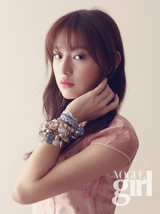 Kiểu tóc của Kim Ji Won