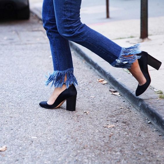 Những biến tấu độc đáo cho jeans lửng tạo nên phong cách của bạn Những biến tấu độc đáo cho jeans lửng tạo nên phong cách của bạn
