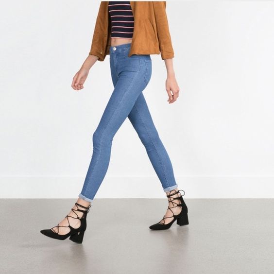 Muốn mặc quần skinny jeans đẹp xuất sắc, bạn nên sở hữu ngay 4 kiểu giày này