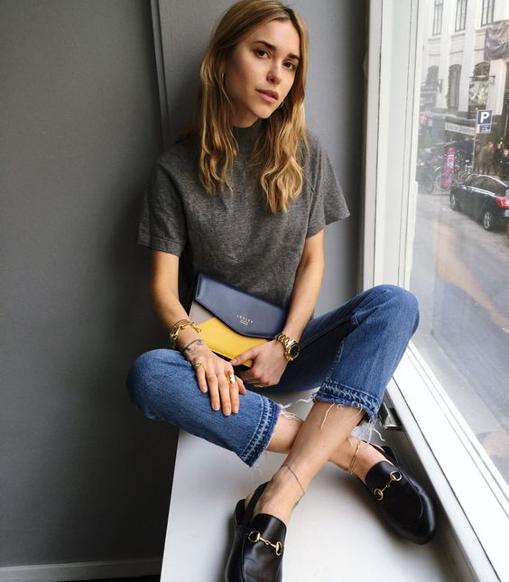 Những biến tấu độc đáo cho jeans lửng tạo nên phong cách của bạn Những biến tấu độc đáo cho jeans lửng tạo nên phong cách của bạn
