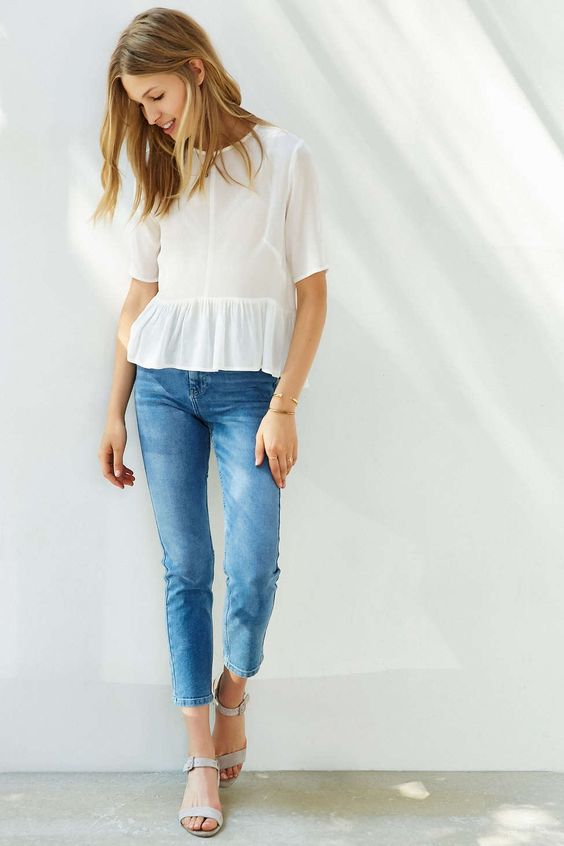 diện quần jeans hợp cá tính