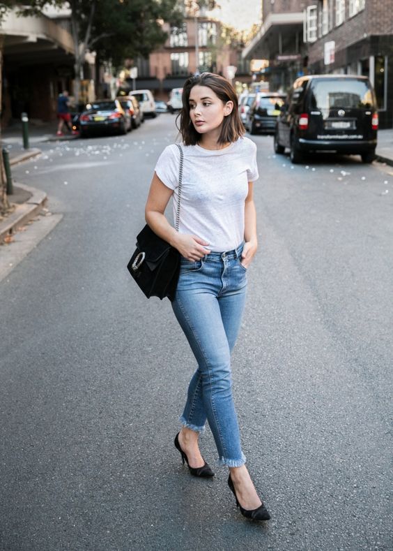 diện quần jeans hợp cá tính