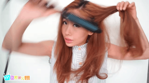 Tự làm tóc xoăn Tự làm tóc xoăn