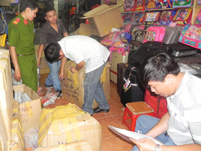 B&aacute;o động về h&agrave;ng giả 1