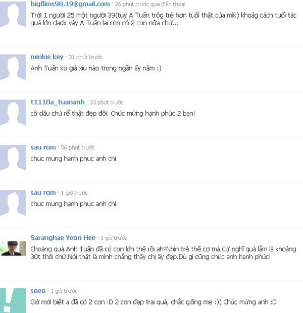 H&agrave; Tăng ch&uacute;c mừng kh&oacute; hiểu tr&ecirc;n Facebook MC Anh Tuấn 2