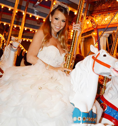 Mariah Carey kỷ niệm ngày cưới đẹp như trong cổ tích 2
