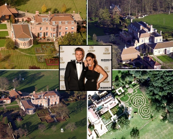 Những ngôi biệt thự triệu đô của vợ chồng David Beckham 3