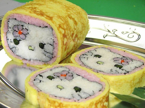 Bộ sưu tập các tác phẩm sushi dễ thương và ngộ nghĩnh dành cho người sành ăn (P.1) 16