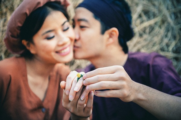 Bộ ảnh cưới độc đ&aacute;o của cặp Việt kiều Ph&aacute;p đậm chất n&ocirc;ng th&ocirc;n Việt Nam 9