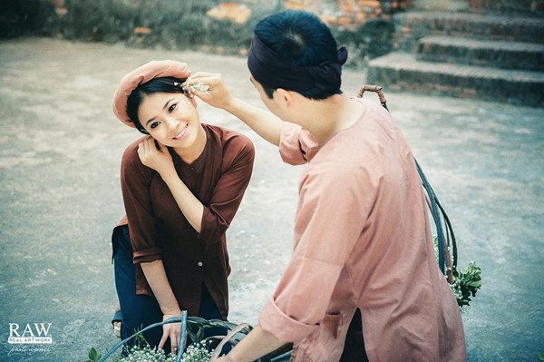 Bộ ảnh cưới độc đ&aacute;o của cặp Việt kiều Ph&aacute;p đậm chất n&ocirc;ng th&ocirc;n Việt Nam 22