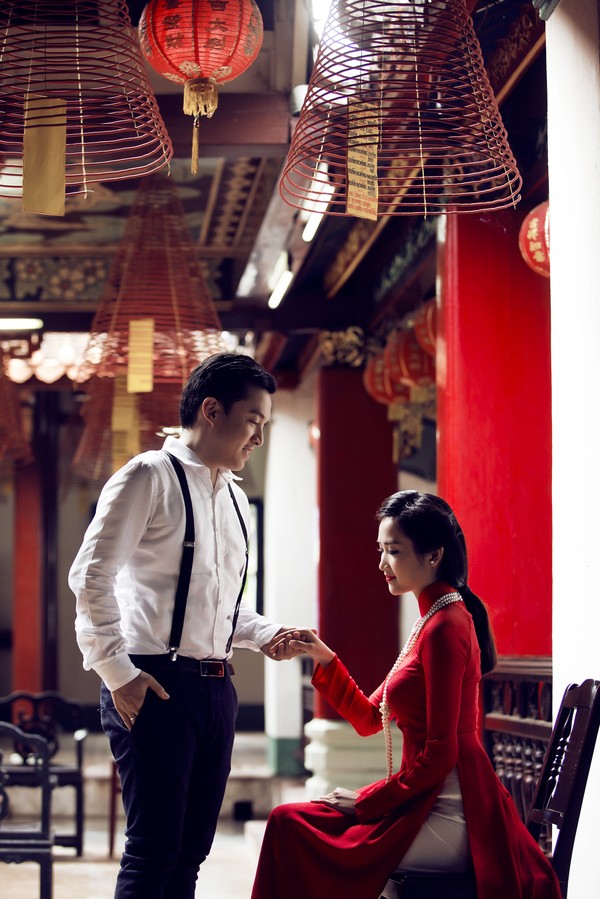 Ngắm ảnh cưới theo phong cách truyền thống của Lam Trường - Yến Phương 7