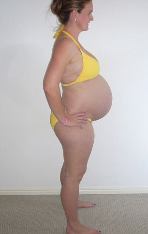 Bà mẹ chụp ảnh bikini sau khi sinh để nhanh lấy lại dáng 9