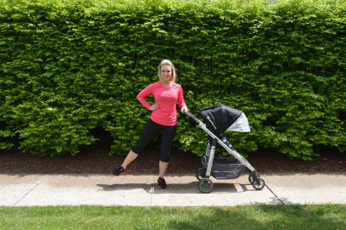 5 bài tập thể dục với xe đẩy giúp các mẹ giảm cân 2