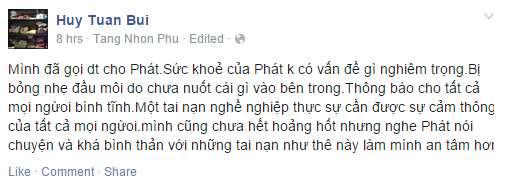 Thí sinh “Vietnam's Got Talent” uống axit đã nói chuyện được bình thường 7