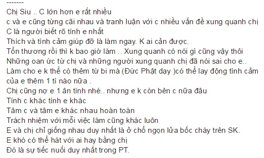 Phương Thanh lên tiếng trách móc BTC “Dấu Ấn” và Siu Black 4