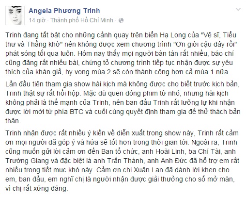 ơn giời cậu đây rồi angela phương trinh 1 ơn giời cậu đây rồi angela phương trinh 1